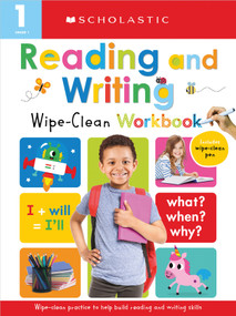 First Grade Reading/Writing Wipe Clean Workbook: Scholastic Early Learners (Wipe Clean) by Scholastic, 9781338849899