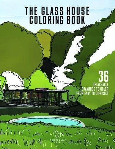 The Glass House Coloring Book by Scott Drevnig, Paul Goldberger, David Wallace Crotty, 9780977787579