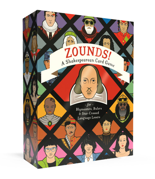 Zounds! (A Shakespearean Card Game for Rhymesters, Rulers, and Star-Crossed Language Lovers) by Thomas W. Cushing, Andy Tuohy, 9780593234839