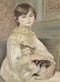 Child with Cat (Julie Manet) Notebook by Pierre-Auguste Renoir, 9780486850009