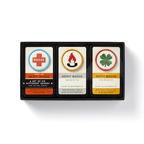 Merit Badges (For Life) Set by Galison, Brass Monkey, 9780735373471
