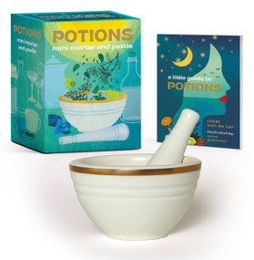 Potions Mini Mortar and Pestle by Nikki Van De Car, Anna Godeassi, 9780762478743