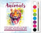 Animals: Watercolor Paint Set (Set Includes 8 Watercolor Paints and Paintbrush plus 25 Beautiful Scenes to Paint) by IglooBooks, Amelia Herbertson, 9781801086776