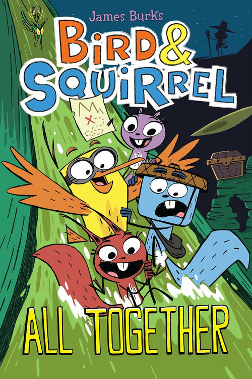 Bird & Squirrel All Together: A Graphic Novel (Bird & Squirrel #7) by James Burks, 9781338252330