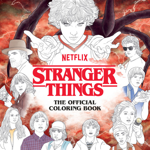 Stranger Things: The Official Coloring Book by Netflix, 9781984861665