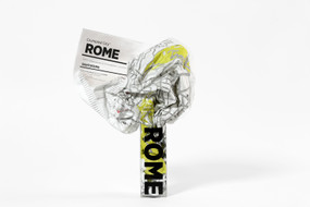 Crumpled City map of Rome, CCMTROME