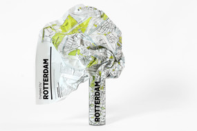 Crumpled City map of Amsterdam, CCMTAMSTERDAM
