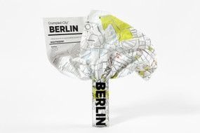 Crumpled City map of Berlin, CCMTBERLIN
