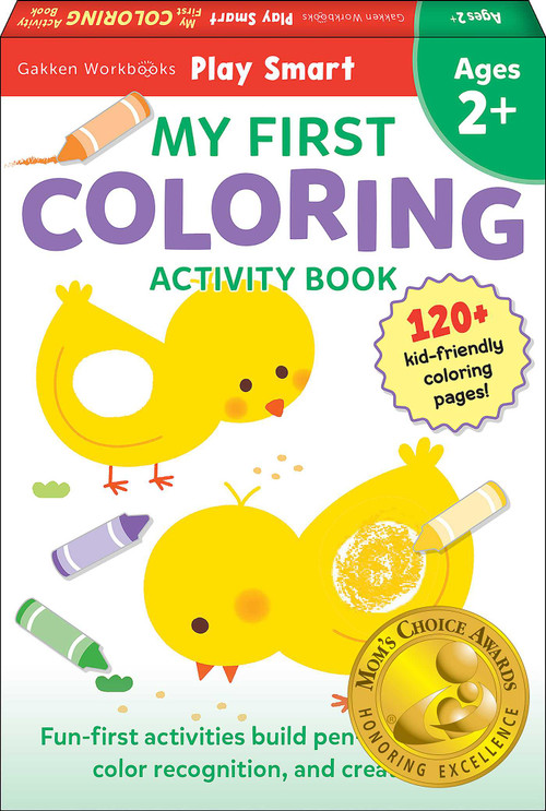 Play Smart My First COLORING BOOK (For Ages 2+) by Gakken early childhood experts, 9784056212280