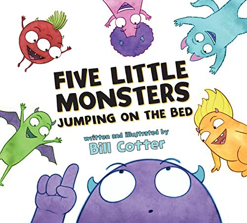 Five Little Monsters Jumping on the Bed - 9781728262628 by Bill Cotter, 9781728262628
