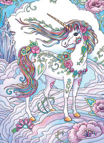 Magical Unicorn Notebook by Marjorie Sarnat, 9780486848259