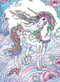 Magical Unicorn Notebook by Marjorie Sarnat, 9780486848259