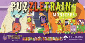 PuzzleTrain: Monsters 26-Piece Puzzle by Susanna Covelli, 9781641707305