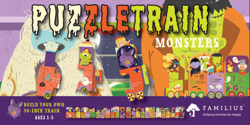 PuzzleTrain: Monsters 26-Piece Puzzle by Susanna Covelli, 9781641707305