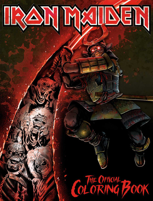 Iron Maiden: The Official Coloring Book by David Calcano, Lindsay Lee, Samuel Blanco, Juan Riera, Jorge Mansilla, Alberto Belandria, Jonatas Tobias, 9781970047172