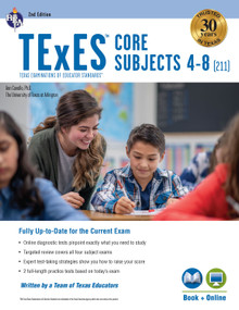 TExES Core Subjects 4-8 (211) Study Guide 2025-2026 by Ann M.L. Cavallo, Karen Allmond, Mary D. Curtis, Marci Smith Deal, Christina  Gawlik, Candace Joswick, Kathleen C. Tice, Melissa  Hulings, 9780738612829