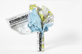 Crumpled City map of Edinburgh, CCMTEdinburgh