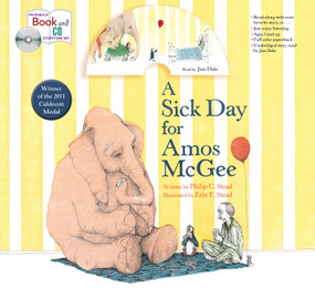 A Sick Day for Amos McGee: Book & CD Storytime Set by Philip C. Stead, Erin E. Stead, Jim Dale, 9781427287229