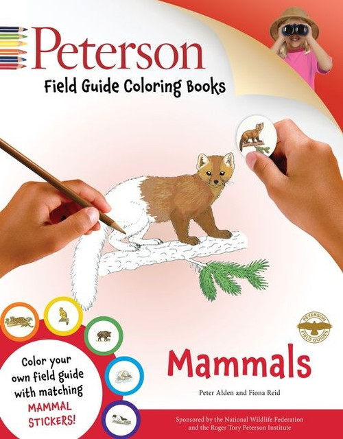 Peterson Field Guide Coloring Books: Mammals by Peter Alden, Fiona Reid, 9780544032545