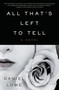 All That's Left to Tell (A Novel) by Daniel Lowe, 9781250085566