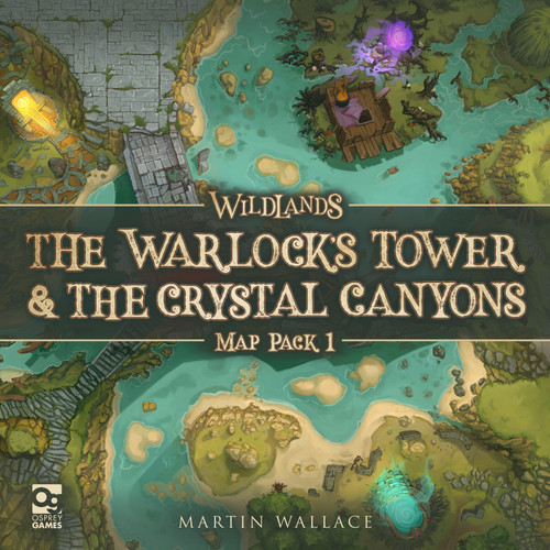 Wildlands: Map Pack 1 (The Warlock's Tower & The Crystal Canyons) by Martin Wallace, Wietse Treurniet, 9781472836182