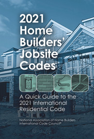 2021 Home Builders' Jobsite Codes by Steve Van Note, 9780867187878