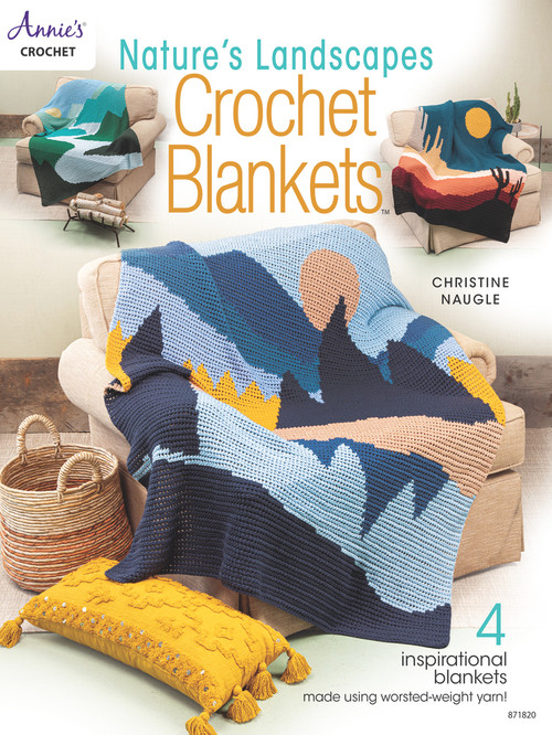 Nature's Landscapes Crochet Blankets by Lisa McDonald, 9781640254916