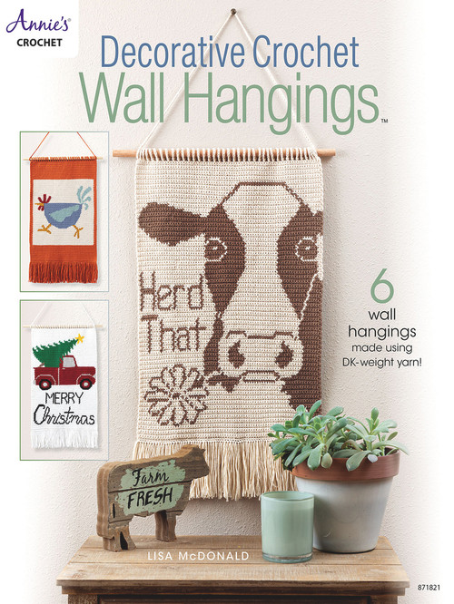 Decorative Crochet Wall Hangings by Lisa McDonald, 9781640254930