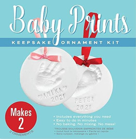 BABY PRINTS KEEPSAKE ORNAMENT KIT by , 9781441339478