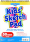 Studio Series Jr. Kids' Sketch Pad 8.5 x 11.5 inches (50 perforated sheets of high quality paper. Acid-free) by Peter Pauper Press, 9781441339454