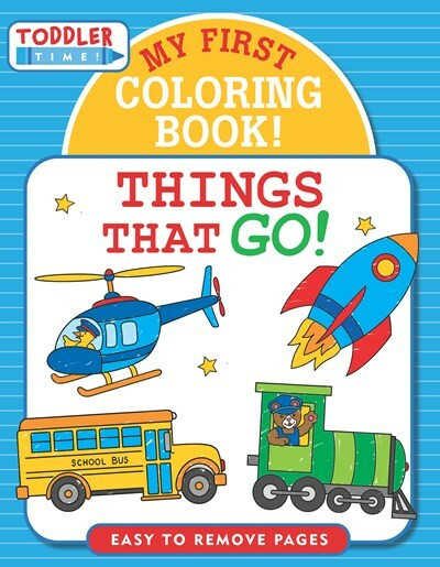Things That Go: My 1st Coloring Book by Zschock Martha Day, 9781441335708
