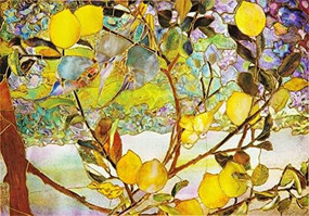 NOTE CARD TIFFANY LEMON TREE by , 9781441339621