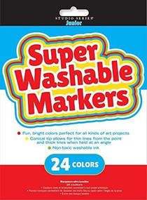 STUDIO SERIES SUPER WASHABLE MARKERS by , 9781441339805