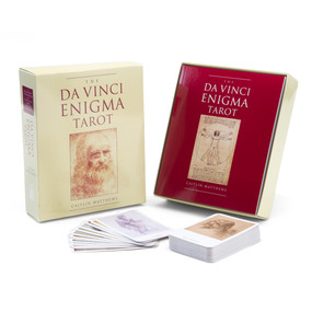 Da Vinci Enigma Tarot ((Tarot Kit Box Set with 78 Cards and Guide Book)) by Caitlín Matthews, 9780764360404