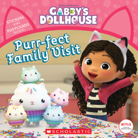 Purr-fect Family Visit (Gabby's Dollhouse Storybook) by Pamela Bobowicz, 9781338838879