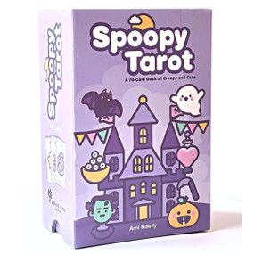 Spoopy Tarot Deck (A 78-Card Deck of Creepy and Cute) by Amí Naeily, 9781454945567