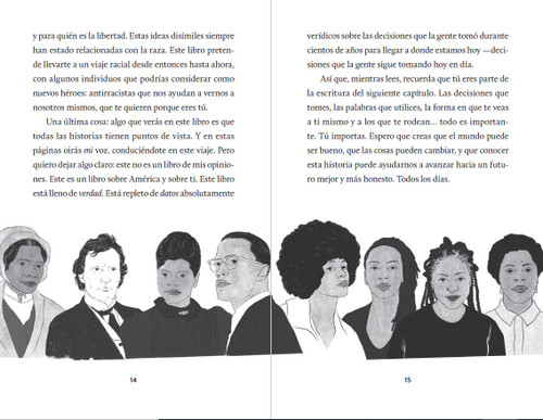 Stamped (para niños): El racismo, el antirracismo y tú / Stamped (For Kids) Racism, Antiracism, and You (Spanish Edition) by Jason Reynolds, Ibram X. Kendi, Sonja Cherry-Paul, Rachelle Baker, 9781644735961