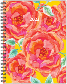 Rose Floral 6.5" x 8.5" Softcover Weekly Planner by Willow Creek Press, 9781549230028