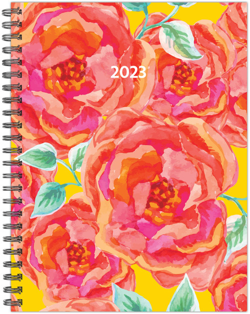 Rose Floral 6.5" x 8.5" Softcover Weekly Planner by Willow Creek Press, 9781549230028
