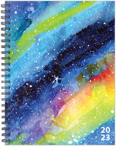Galaxy 6.5" x 8.5" Softcover Weekly Planner by Willow Creek Press, 9781549229763