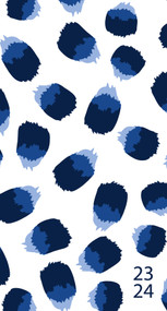 Wild Navy Dot 2023 2-Year Pocket Planner by Willow Creek Press, 9781549230158