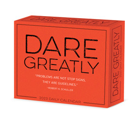 Dare Greatly 2023 Box Calendar by Willow Creek Press, 9781549228919