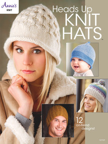 Heads Up Knit Hats by Annie's, 9781640255432