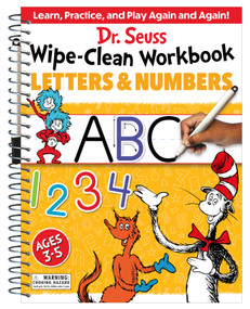Dr. Seuss Wipe-Clean Workbook: Letters and Numbers (Activity Workbook for Ages 3-5) by Dr. Seuss, 9780525572251