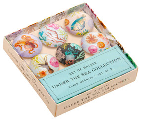 Art of Nature: Under the Sea Glass Magnet Set (Set of 6) by Insights, 9781647225759