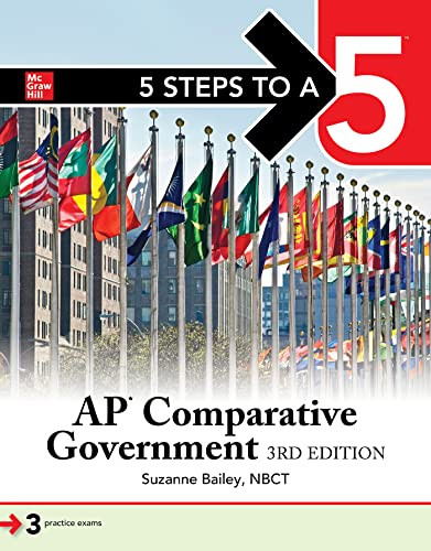5 Steps to a 5: AP Comparative Government and Politics, Third Edition by Suzanne Bailey, 9781264486748
