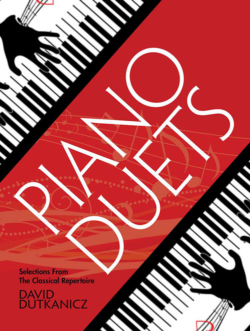 Piano Duets (Selections from the Classical Repertoire with Downloadable MP3s) by David Dutkanicz, 9780486834290