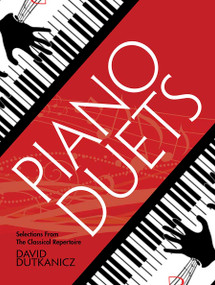 Piano Duets (Selections from the Classical Repertoire with Downloadable MP3s) by David Dutkanicz, 9780486834290