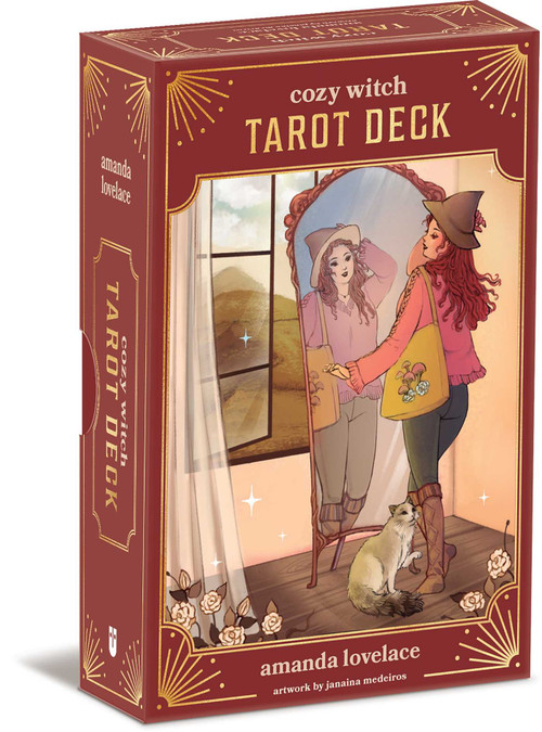 Cozy Witch Tarot Deck and Guidebook by Amanda Lovelace, Janaina Medeiros, 9781524871291