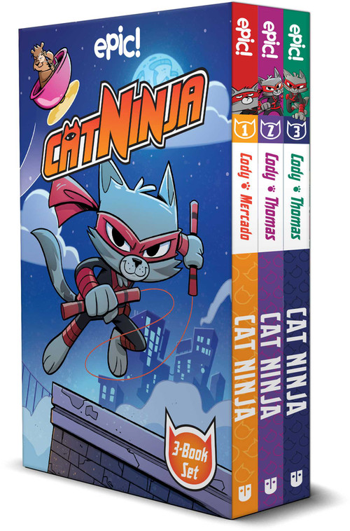 Cat Ninja Box Set: Books 1-3 by Matthew Cody, Colleen AF Venable, Marcie Colleen, Yehudi Mercado, Chad Thomas, Derek Laufman, 9781524876845